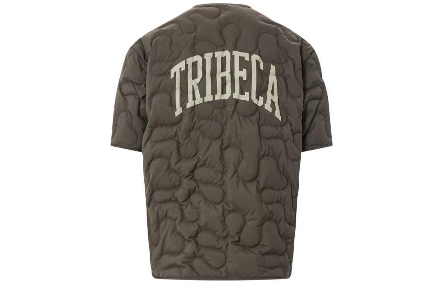 Lookbook モンクレール 無地 ルーズフィット ボタンクルーネック半袖シャツ グリーン 2F00002M322483C