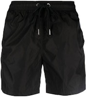 Moncler Solid Color Mid-Rise Casual Straight Shorts. I10912C0001153326 Moncler Solid Color Mid-Rise Casual Straight Shorts. I10912C0001153326
