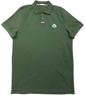 モンクレール 無地 ポロカラー ショートスリーブ Tシャツ グリーン 8A00029899UR-876 Buy モンクレール 無地 ポロカラー ショートスリーブ Tシャツ グリーン 8A00029899UR-876