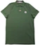Buy モンクレール 無地 ポロカラー ショートスリーブ Tシャツ グリーン 8A00029899UR-876