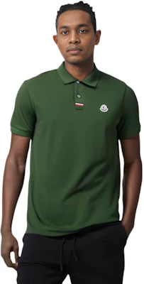 モンクレール 無地 ポロカラー ショートスリーブ Tシャツ グリーン 8A00029899UR-876 Shop モンクレール 無地 ポロカラー ショートスリーブ Tシャツ グリーン 8A00029899UR-876
