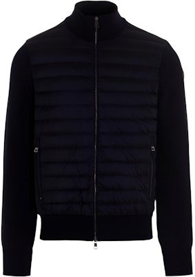 Moncler Solid Color Stand Collar Jacket Blue 9B00008V9100781 Buy Moncler Solid Color Stand Collar Jacket Blue 9B00008V9100781