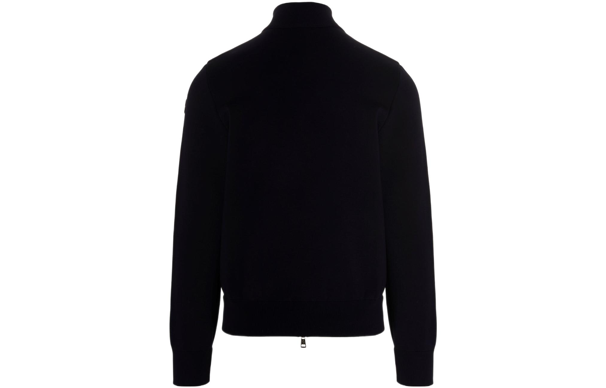 Lookbook Moncler  Solid Color Stand Collar Jacket Blue 9B00008V9100781