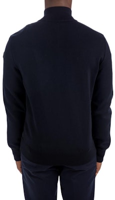 Moncler Solid Color Stand Collar Jacket Blue 9B00008V9100781 Details for Moncler Solid Color Stand Collar Jacket Blue 9B00008V9100781