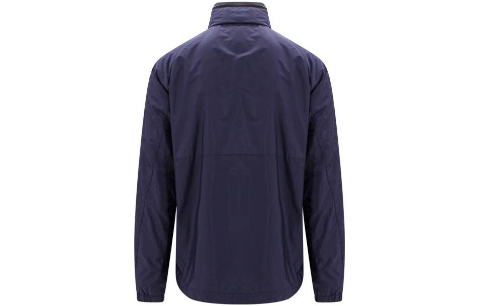 Moncler  Solid Color Stand Collar Jacket Navy Blue. 1A0014353A5EP70 圖 3