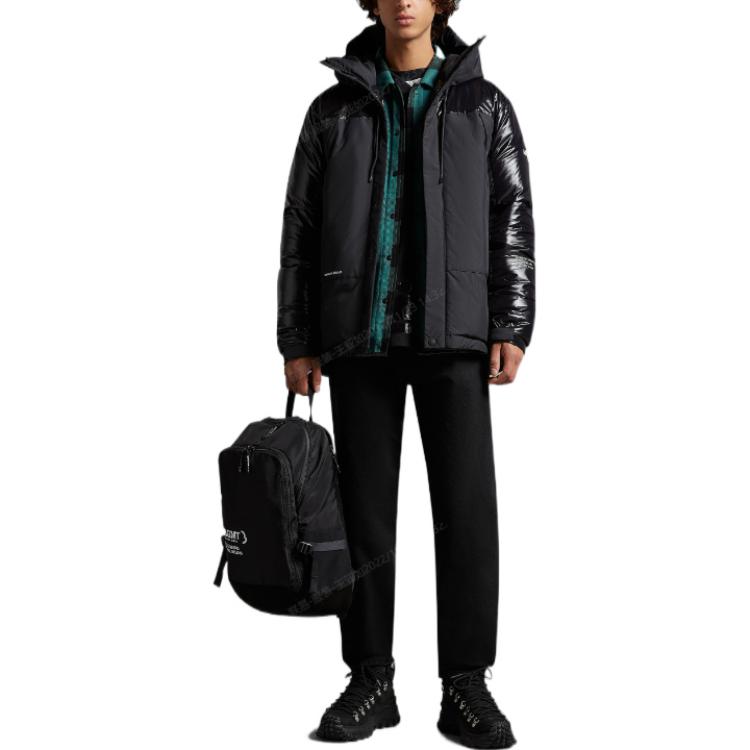 Moncler  Solid Color Zipped Long Sleeve Casual Down Jacket. H209U1A00007M2315999 圖 3