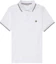 Order Moncler Solid Logo Print Short Sleeve Polo Shirt 8A70600-84556-001