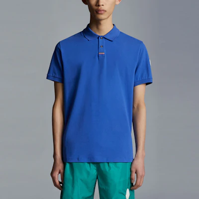 モンクレール ソリッドストライプディテール ポロシャツ ネイビーブルー. H10918A00022899P0771 Shop モンクレール ソリッドストライプディテール ポロシャツ ネイビーブルー. H10918A00022899P0771