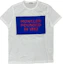 Order Moncler White Crew Neck T-Shirt with Letter Logo Design. F10918C746108390Y001