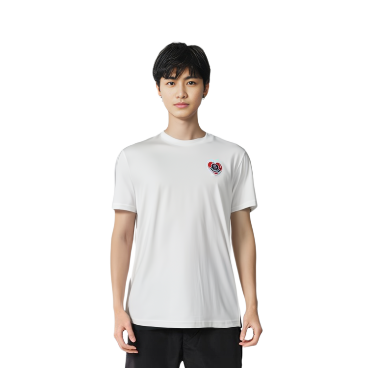Moncler  White Crewneck Logo Printed Short Sleeve T-Shirt I20918C000418390T034 圖 5