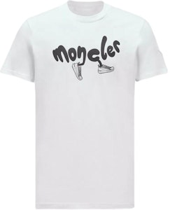 Camiseta Moncler Blanca de Manga Corta con Gráfico de Letras. J10918C000138390T00A Order Camiseta Moncler Blanca de Manga Corta con Gráfico de Letras. J10918C000138390T00A