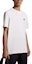 Purchase Moncler White Crewneck T-Shirt with Solid Logo Patch Design. I20918C000518390T034