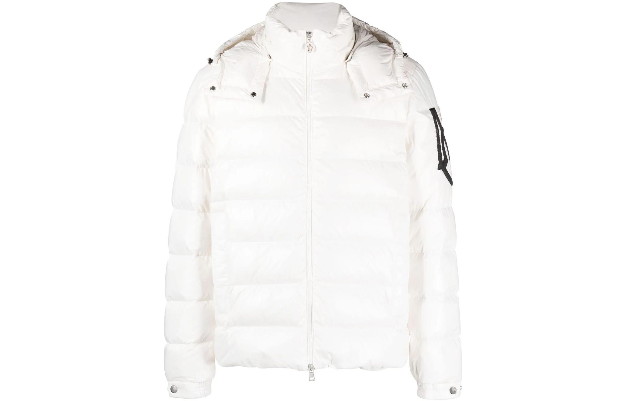 Moncler  White Down Jacket Plain Design I20911A000075963V031 圖 2