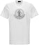 Buy Moncler White Graphic Print Crew Neck Short Sleeve T-Shirt 8C0002889A17001