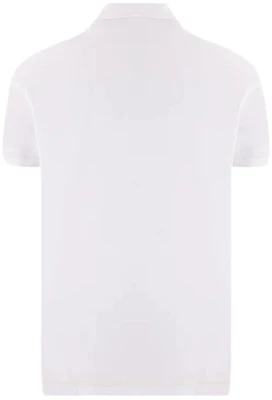 Moncler Baju Polo Putih dengan Logo Patch dan Rekaan Solid. J10918A000058390T00A Lookbook Moncler Baju Polo Putih dengan Logo Patch dan Rekaan Solid. J10918A000058390T00A