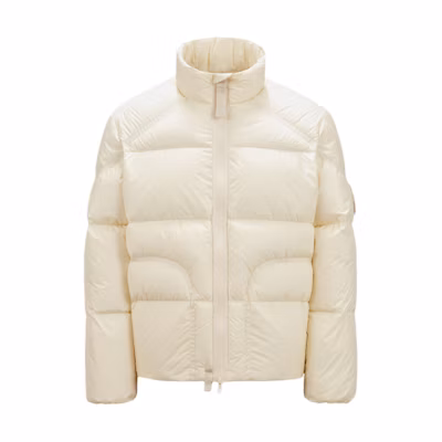 Moncler White Short Down Jacket - Year of the Dragon Collection J10911A000595396L060