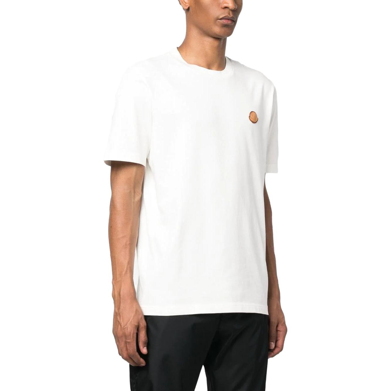 Lookbook Moncler  White Slim-Fit Crew Neck T-Shirt 8C000518390T034