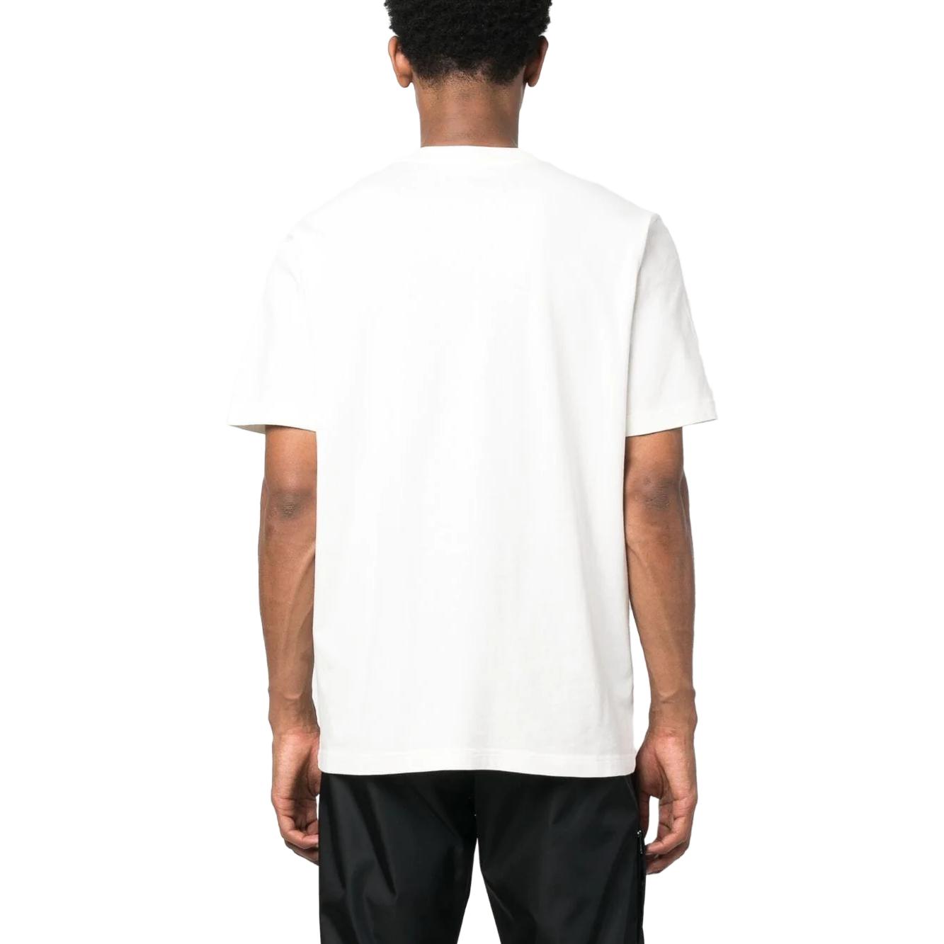 Shop Moncler  White Slim-Fit Crew Neck T-Shirt 8C000518390T034