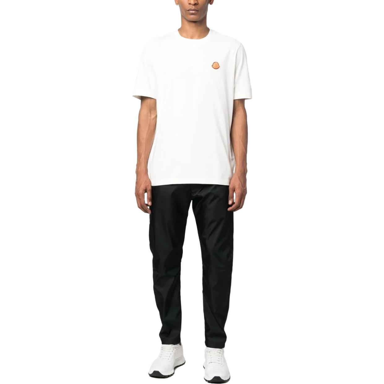 Purchase Moncler  White Slim-Fit Crew Neck T-Shirt 8C000518390T034