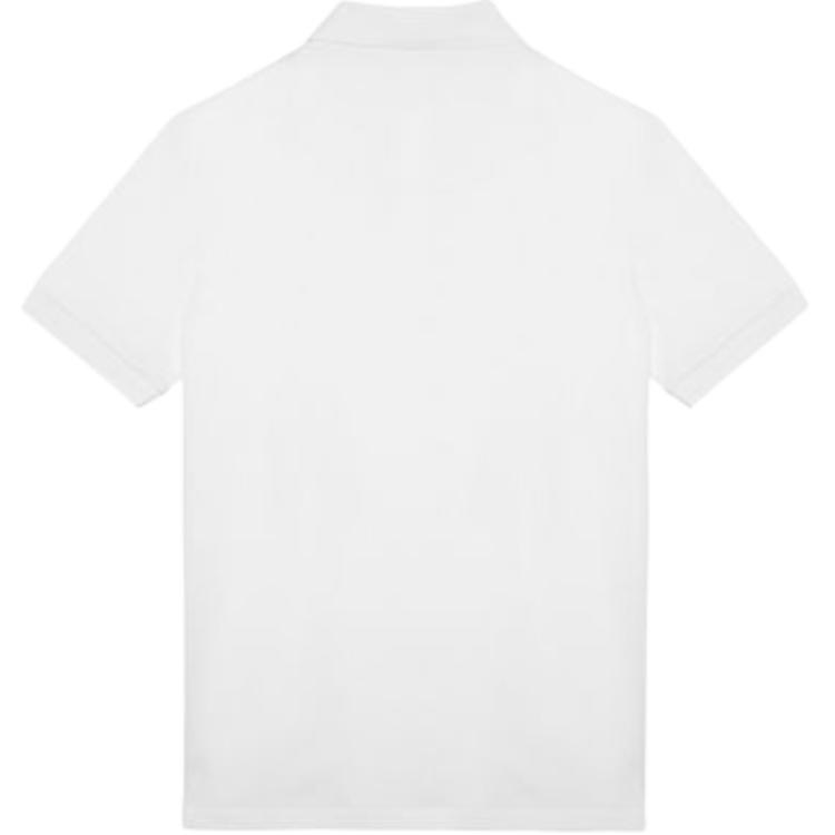 Lookbook Moncler Kemeja Polo Slim Fit Putih dengan Logo Sulam. 8A00022899P0002