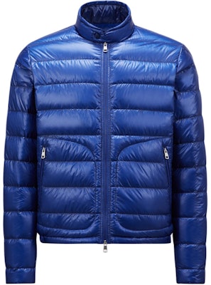 Moncler Acorus FW24 Short Down Jacket Electric Blue Unisex with Adjustable Cuffs. J20911A1060053029751 Order Moncler Acorus FW24 Short Down Jacket Electric Blue Unisex with Adjustable Cuffs. J20911A1060053029751