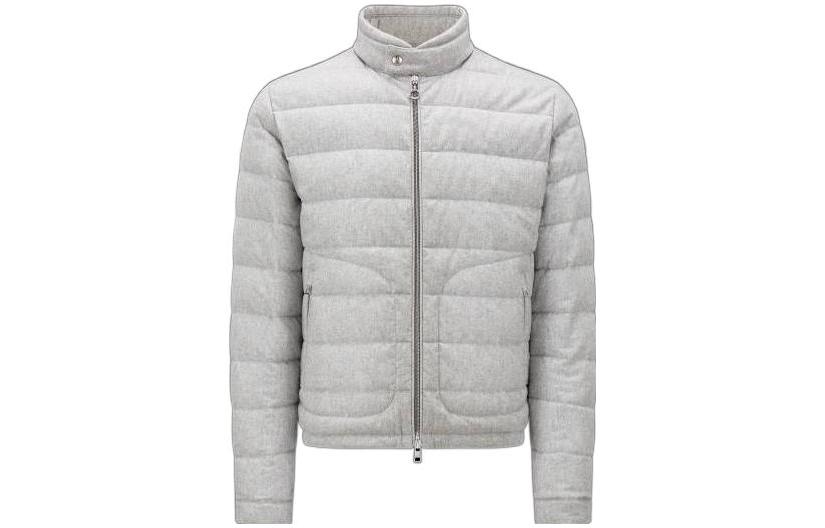 Order Chaqueta Acolchada Gris Moncler Acorus SS23 con Cremallera y Cuello Alto. I10911A00064596LQ910