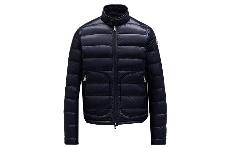 Moncler Acorus Unisex Blue Puffer Down Jacket Quilted Shiny Ski Season Warm Coat G10911A1060053029776