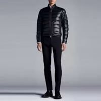 Lookbook Moncler Acorus Unisex Blue Puffer Down Jacket Quilted Shiny Ski Season Warm Coat G10911A1060053029776
