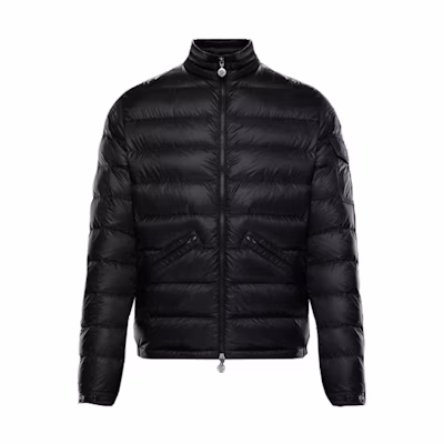 Moncler Agay SS21 Unisex Lightweight Down Jacket Black 0911A1100053279999