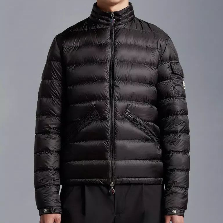 Moncler Agay SS21 Unisex Lightweight Down Jacket Black 0911A1100053279999 圖 9
