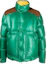 Order 蒙克莱Ain拼色羽绒服 绿色长袖外套 1A00127595ZJ845