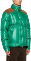 Purchase 蒙克莱Ain拼色羽绒服 绿色长袖外套 1A00127595ZJ845