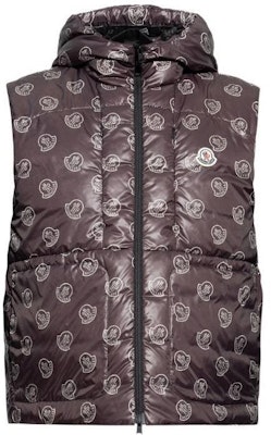 Moncler Alcarab Hooded Full Print Vest Black Unisex. I10911A00168M3001F90 Order Moncler Alcarab Hooded Full Print Vest Black Unisex. I10911A00168M3001F90