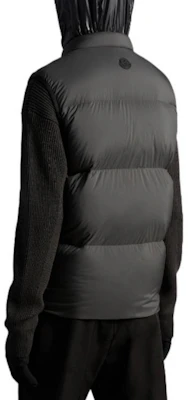 Moncler Amak Series Letter Logo Down Vest Charcoal Gray. H20911A0011053333934 Shop Moncler Amak Series Letter Logo Down Vest Charcoal Gray. H20911A0011053333934