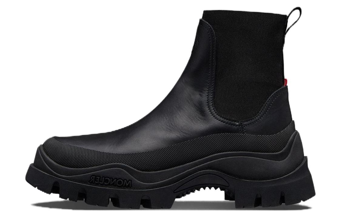 Moncler Ankle Boot 'Black Leather Comfort Fashion' I209A4F00020M3592999