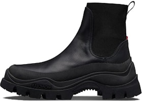 Moncler Ankle Boot 'Black Leather Comfort Fashion' I209A4F00020M3592999 Moncler Ankle Boot 'Black Leather Comfort Fashion' I209A4F00020M3592999