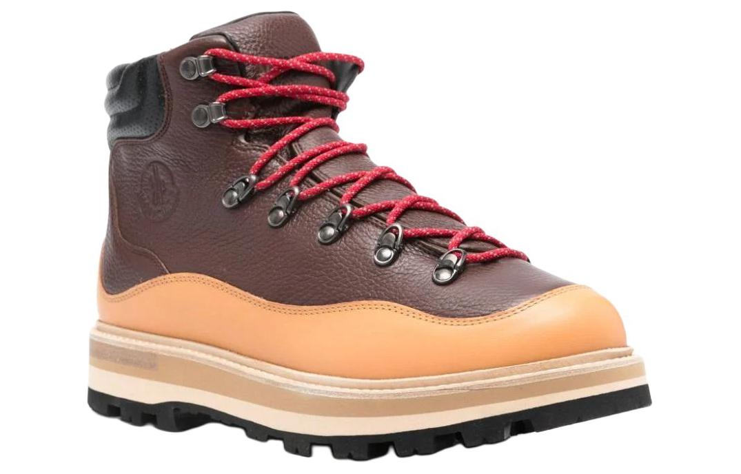 Moncler Ankle Boot 'Brown Leather Round Toe CMFT' 圖 3