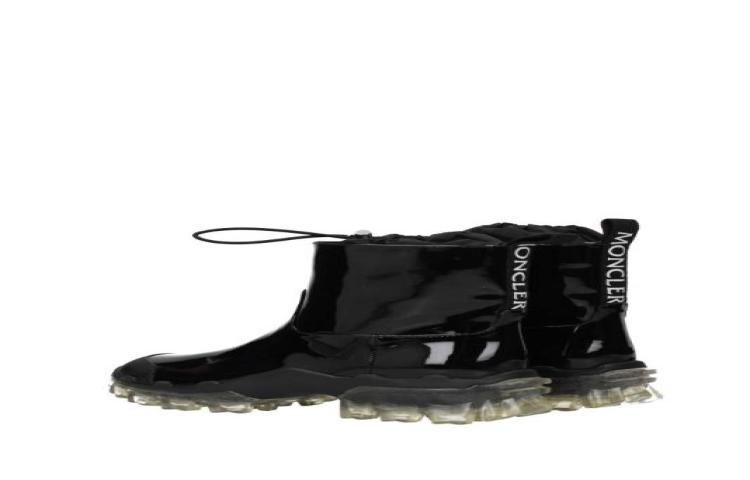 Moncler Ankle Boots 'Halma Patent Leather Black'