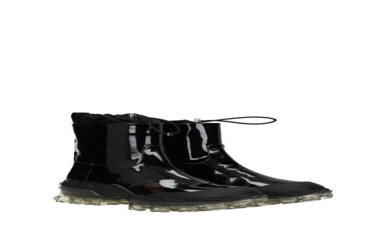 Moncler Ankle Boots 'Halma Patent Leather Black' 圖 2