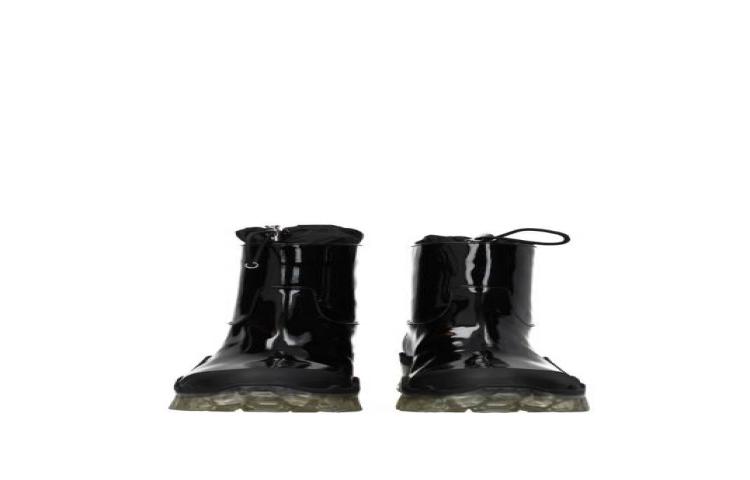 Moncler Ankle Boots 'Halma Patent Leather Black' 圖 3