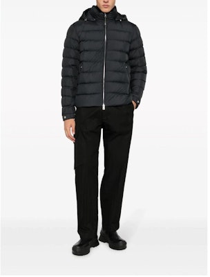 Moncler Arneb Series Short Down Jacket SS23 Unisex Black Hooded Puffer Jacket, Quilted. I20911A00134549SK999 Details for Moncler Arneb Series Short Down Jacket SS23 Unisex Black Hooded Puffer Jacket, Quilted. I20911A00134549SK999