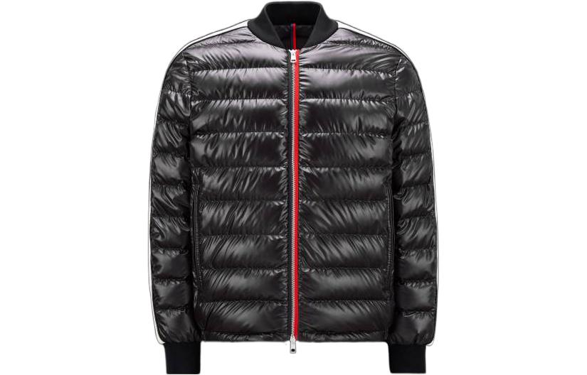 Moncler ARROUX Quilted Puffer Jacket Unisex Black - Long Sleeve Zip-Up Design. I10911A00005595ZJ999