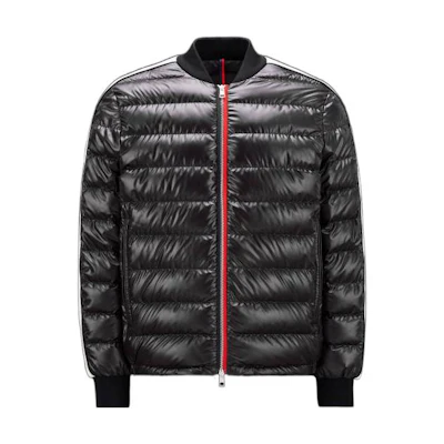 Moncler ARROUX Quilted Puffer Jacket Unisex Black - Long Sleeve Zip-Up Design. I10911A00005595ZJ999
