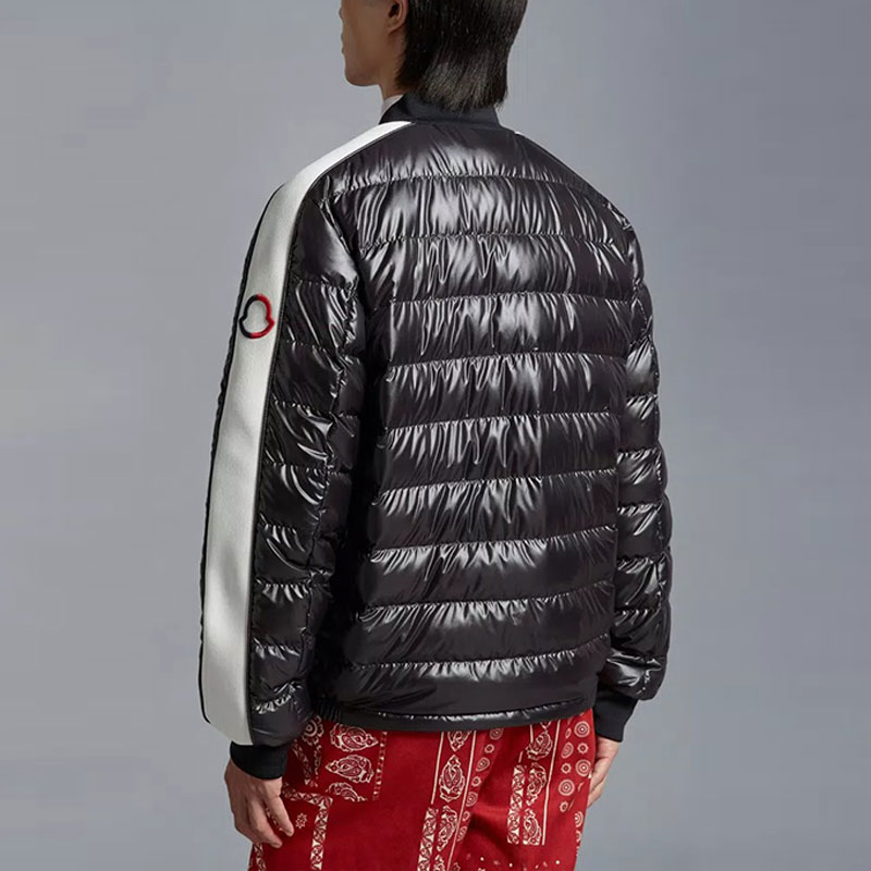 Purchase Moncler ARROUX Jaket Puffer Quilted Unisex Hitam - Lengan Panjang Zip-Up. I10911A00005595ZJ999