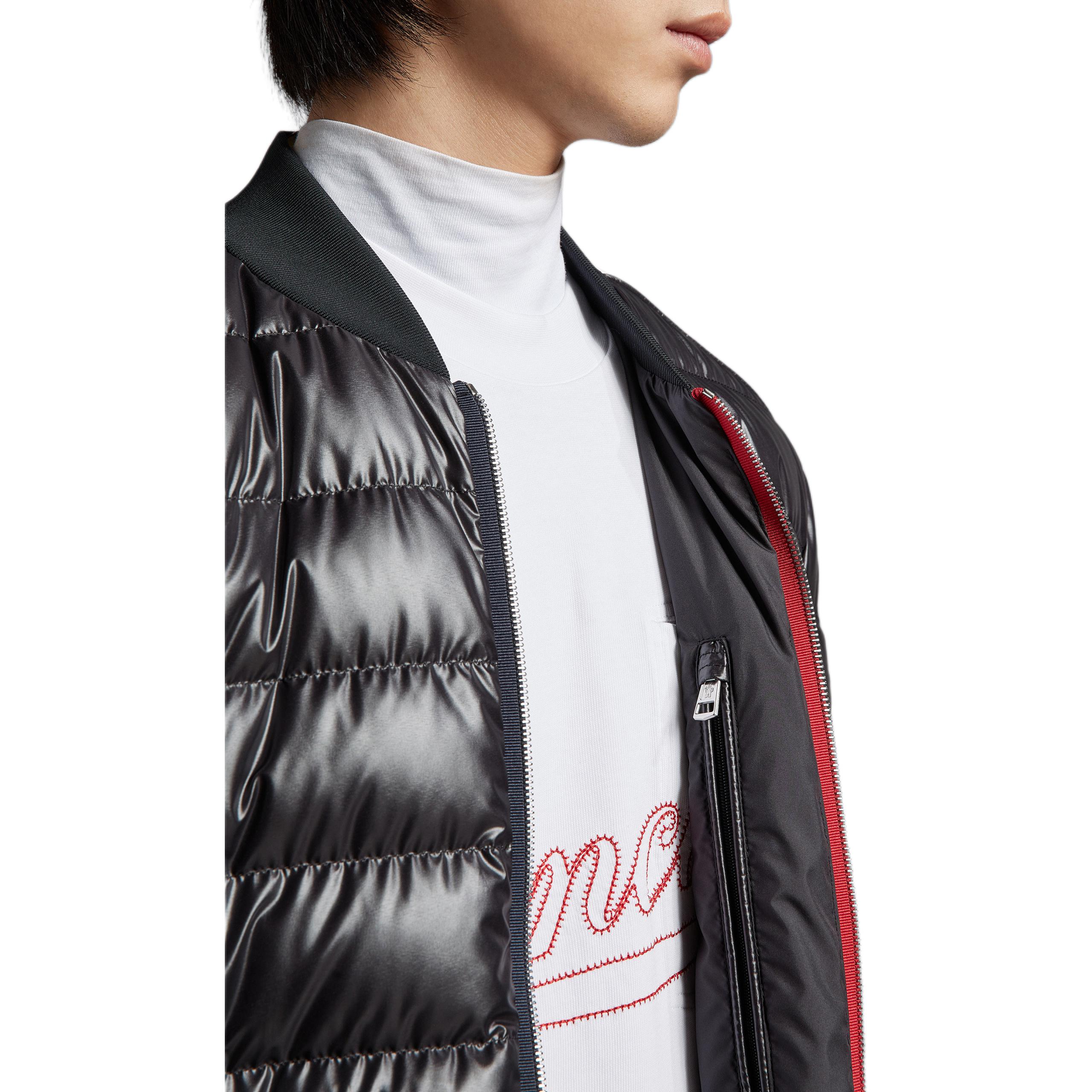 Details for Moncler ARROUX Jaket Puffer Quilted Unisex Hitam - Lengan Panjang Zip-Up. I10911A00005595ZJ999