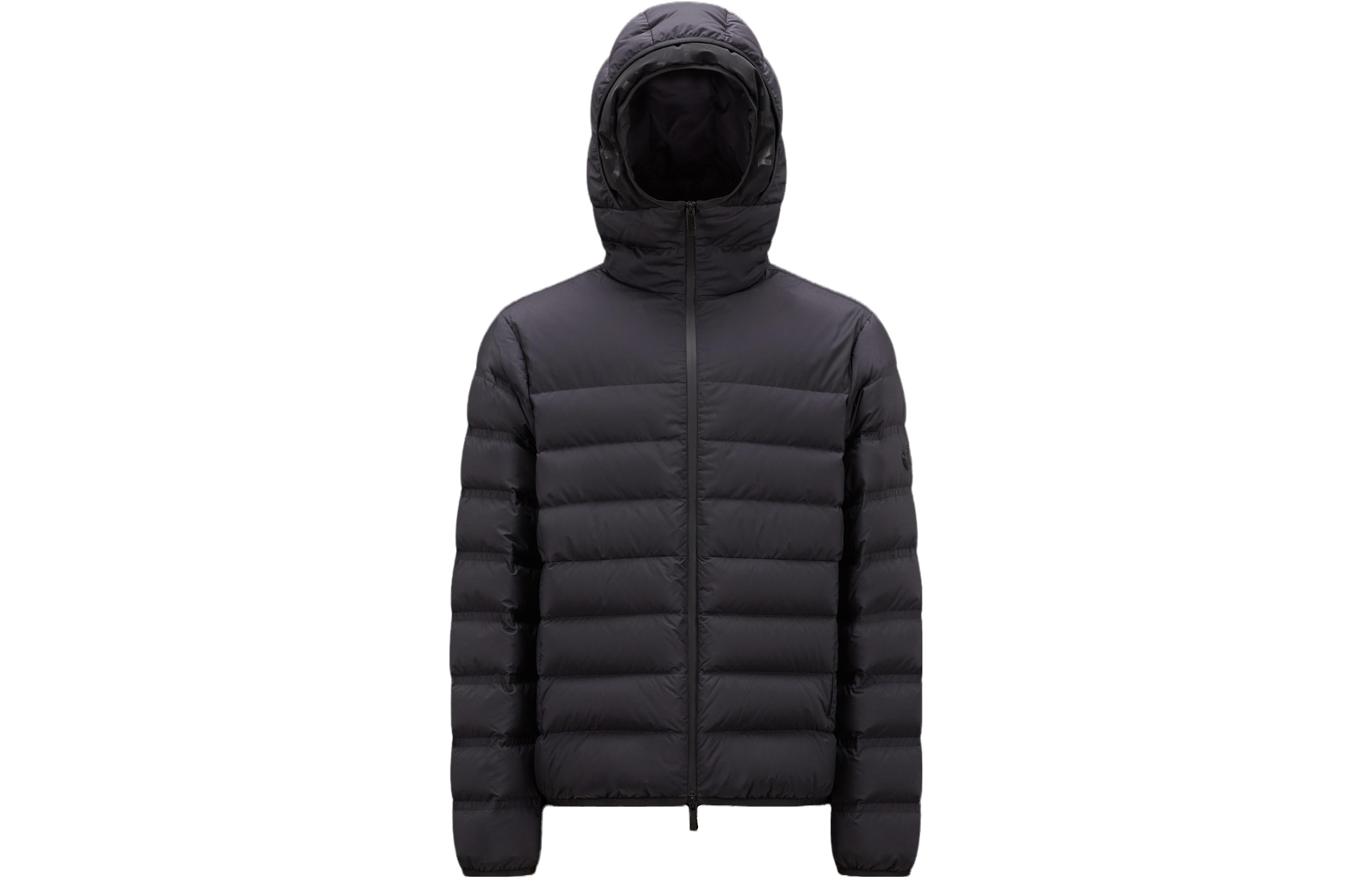 Moncler Arroux Unisex Black Short Down Jacket Hooded Thickened Winter Coat. I20911A00114596K7999