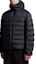 Shop Moncler Arroux 男女款黑色加厚短版羽絨連帽冬季外套. I20911A00114596K7999