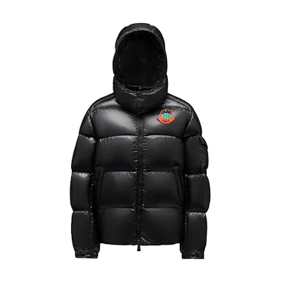 Moncler ASPIN Paris Nylon Down Jacket Unisex Black Hooded G209X1A000036895099B