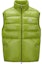 Order Moncler Aube Unisex Light Green Down Vest with Stand Collar I20911A00079595ZJ83O