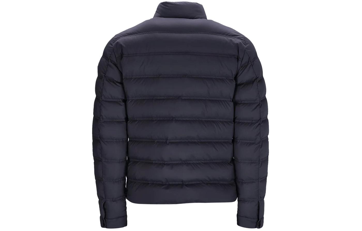 Moncler Autaret Logo Embroidered Black Down Jacket Unisex J10911A00022597EK999 圖 3